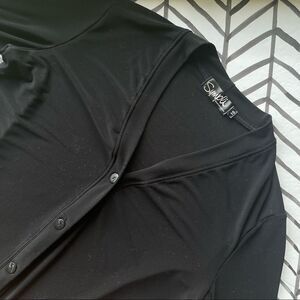 Simpli Basic Black Cardigan
